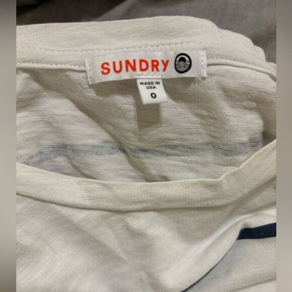 Sundry Bell Sleeve Striped Dress - Picture 3 of 4